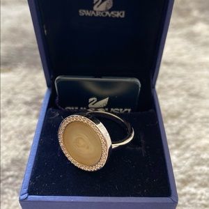 Swarovski MAESTRO Ring Silver NWT Large/58/8